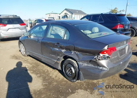 2010 Honda Civic Lx z USA, uszkodzony, nr VIN 2HGFA1F55AH518569